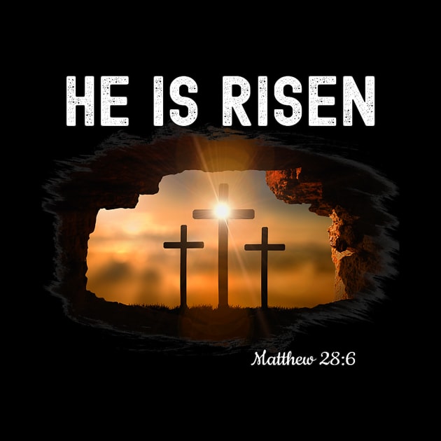 He is risen Christian Easter Jesus Matthew 286 by tabbythesing960