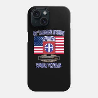 82nd Airborne Combat Veteran (Infantry) Phone Case