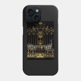 Gate of the Palace of Versailles by night Phone Case