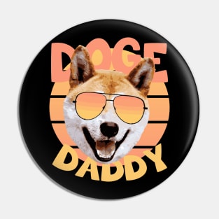 Doge Daddy - Shibu Inu (Doge) Sunglasses Pin