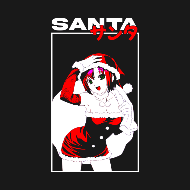 Kawaii Santa by WahomeV