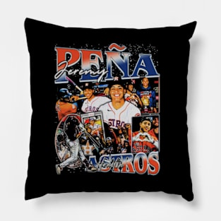 Jeremy Pena Vintage Bootleg Pillow