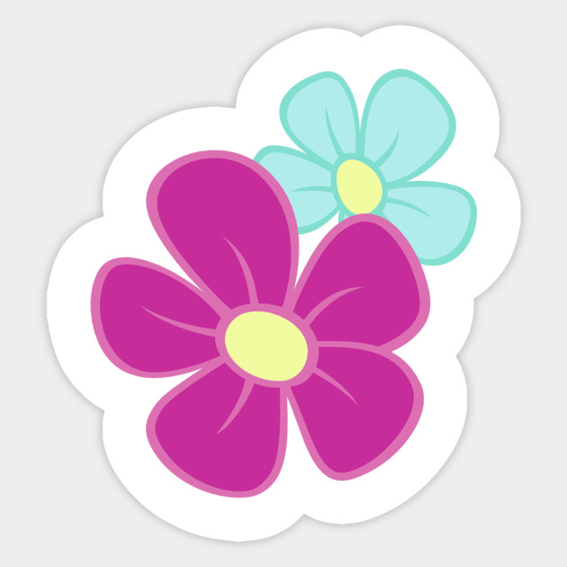 My Little Pony Blossomforth Cutie Mark V2 Flowers Sticker