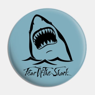 Fear of the Shark Pin