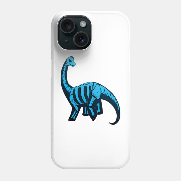 Skelly Blue Phone Case by jastinamor