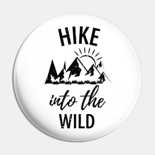 Mountains Hiking Pin