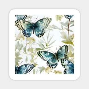 Butterflies Watercolor 3 - Checkered Skipper Magnet