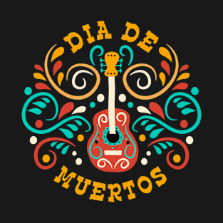 Dia de muertos - guitarra T-Shirt