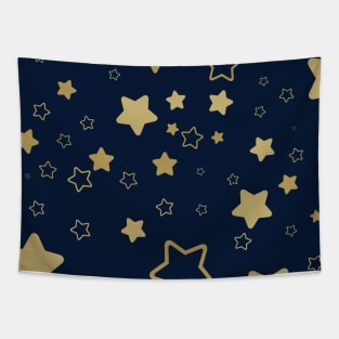 Golden Stars Tapestry