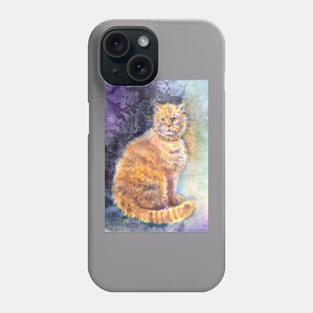 Cat Phone Case by EL_ART