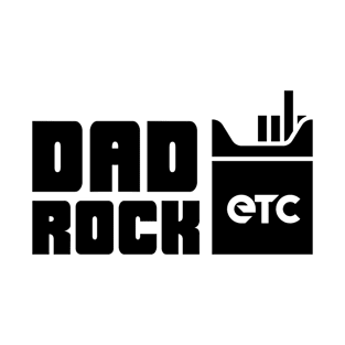 Dad Rock Etc Official Merch Black and White Cigs T-Shirt