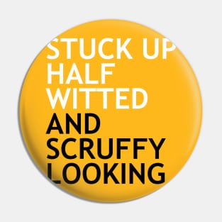 Who’s Scruffy Lookin’? Pin