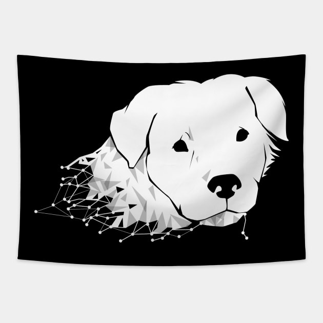 Dog Illustration Tapestry by sunima