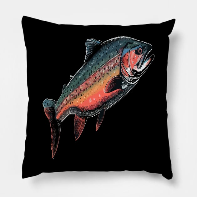 Salmon Pillow by JH Mart