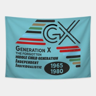 Generation X middle child generation 1965 1980 Tapestry