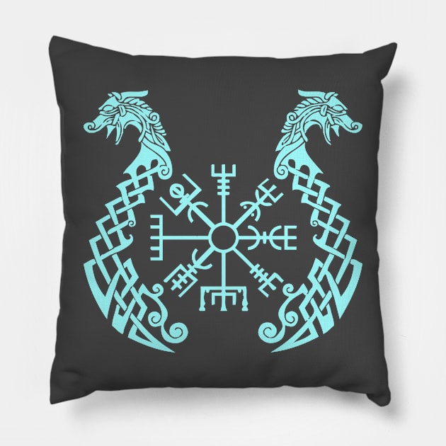 Helm of Awe Pillow by Lamink