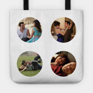 Nick and Jess Sticker Pack Tote