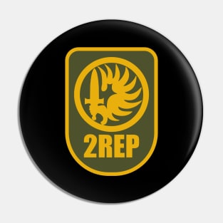 2 REP Foreign Legion Pin