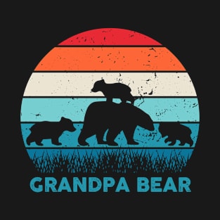 Funny Grandad Vintage From Grandpa Bear 3 T-Shirt