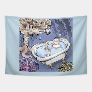 Fantasy Tub - blood suckers Tapestry