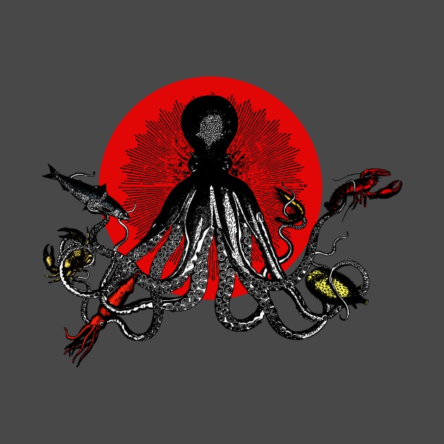 Octopus Overlord by Kujo Vintage