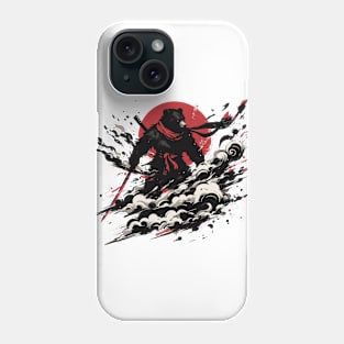 Cool Ninja Bear Japan Retro Vintage Phone Case