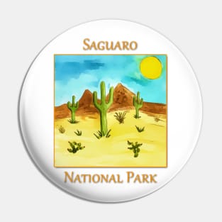 Saguaro National Park Pin