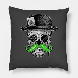 EDUCATED SUGAR SKULL Pillow