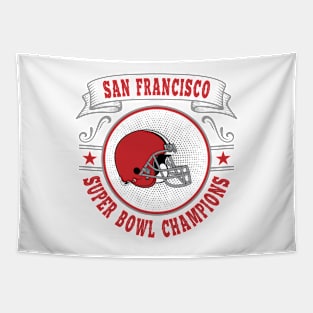 San Francisco Super Bowl Champions Tapestry