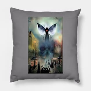 Mothmans Curse Pillow