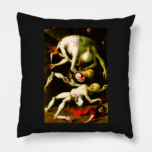 Life isn't about finding yourself. Life is about creating yourself. Pillow by dystopiatoday