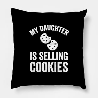 My daughter is selling cookies Pillow