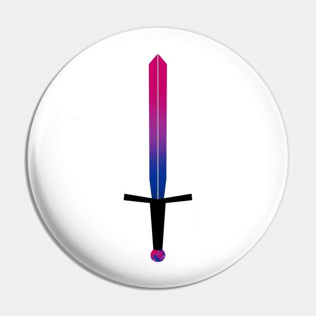 Bi Sword Pin by nats-designs