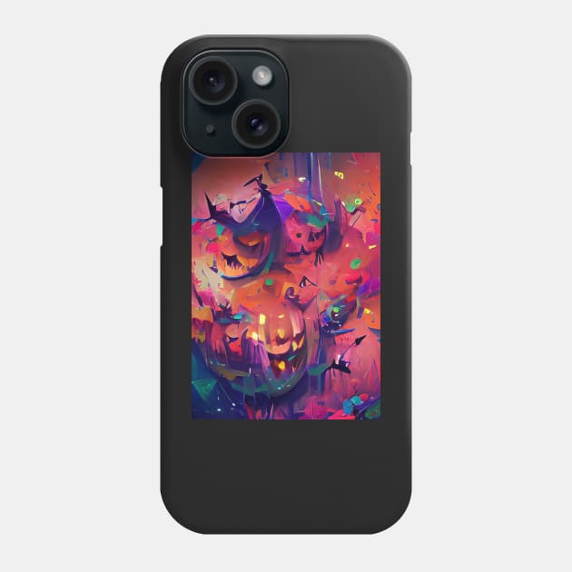 ABSTRACT PUMPKIN Phone Case by sailorsam1805