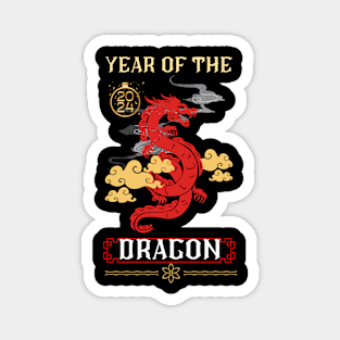 Year of the dragon 2024 Chinese Magnet