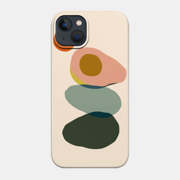 Abstract Avocado - Abstract - Phone Case