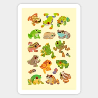 Frog Stickers for Sale