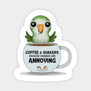 Coffee & Quakers! Magnet