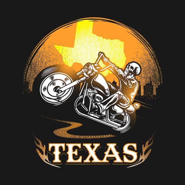 Texas Motorcycle Gang Hobby Rider by jaybeebrands