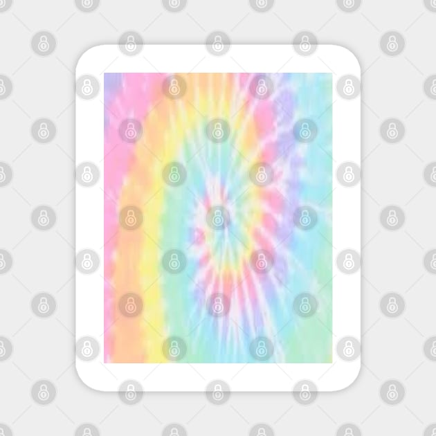 Tie Dye Pattern Magnet by magicmirror