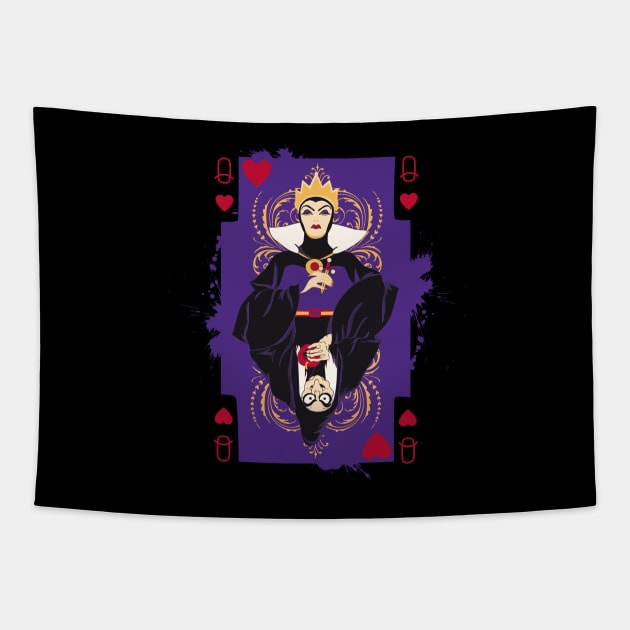 Evil Card Tapestry by Edwoody