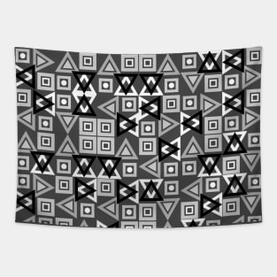 Tiled geometric pattern Tapestry