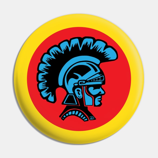 Spartans (Color) Pin by dhartist
