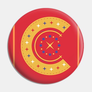 C letter design Pin