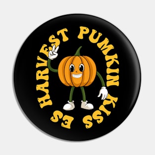 Pumpkin Kisses Harvest Wishes Pin