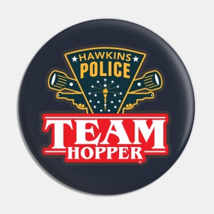 Stranger Teams: Hopper Pin