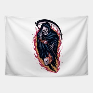 Grim Reaper Tapestry