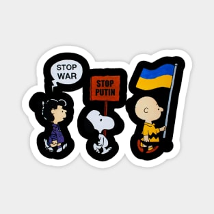 Stop war stop Putin Magnet