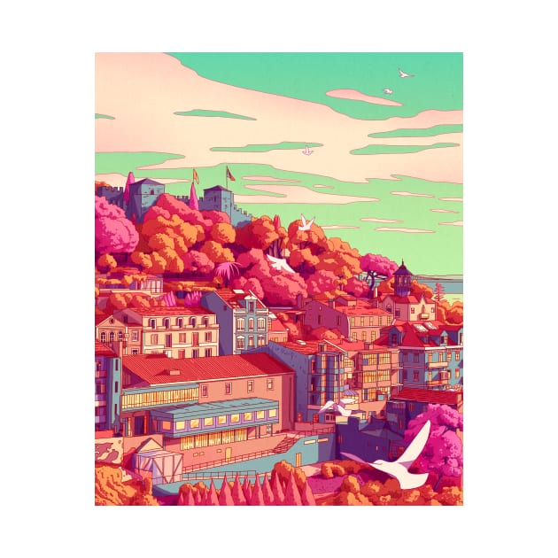 Lisbon by Camila Illustration