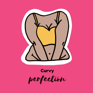 Curvy Perfection | Body Positivity T-Shirt